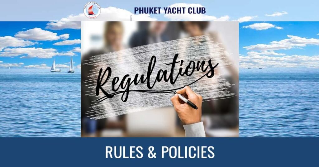 yacht club rules